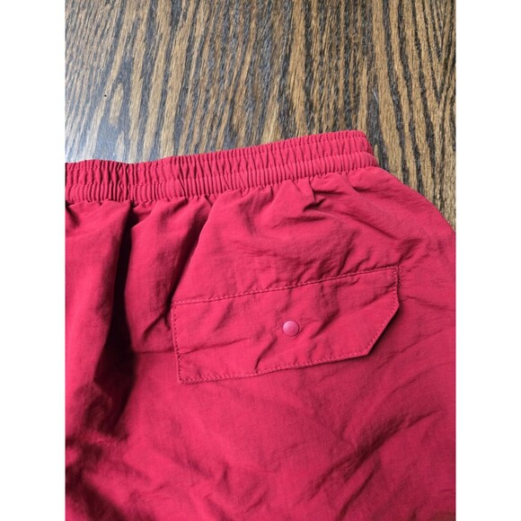 Patagonia Baggies Shorts Mens Sz Large 6" Inseam Red Lined Pull On Nylon 58033 - Picture 4 of 9